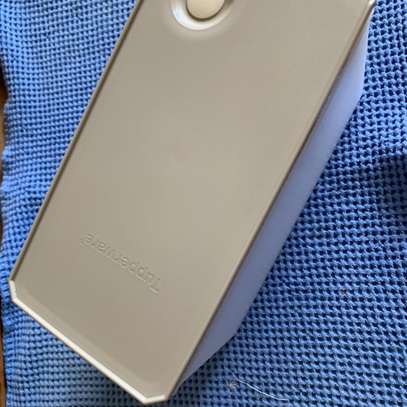 NEW Tupperware Four Shelf Smart Storage Containers Set Beige Lids Free Scoop - Picture 5 of 11